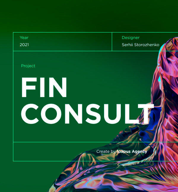 Opracowanie projektu strony internetowej fin-consult.pl - case iPapus Agency